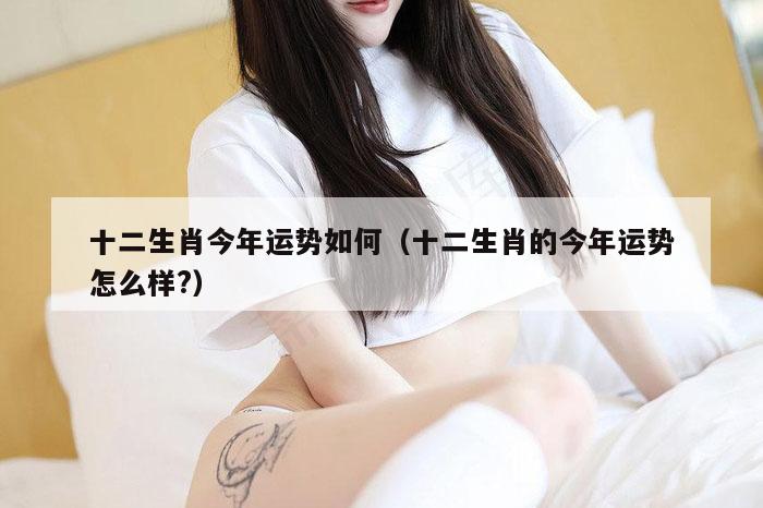 十二生肖今年运势如何（十二生肖的今年运势怎么样?）